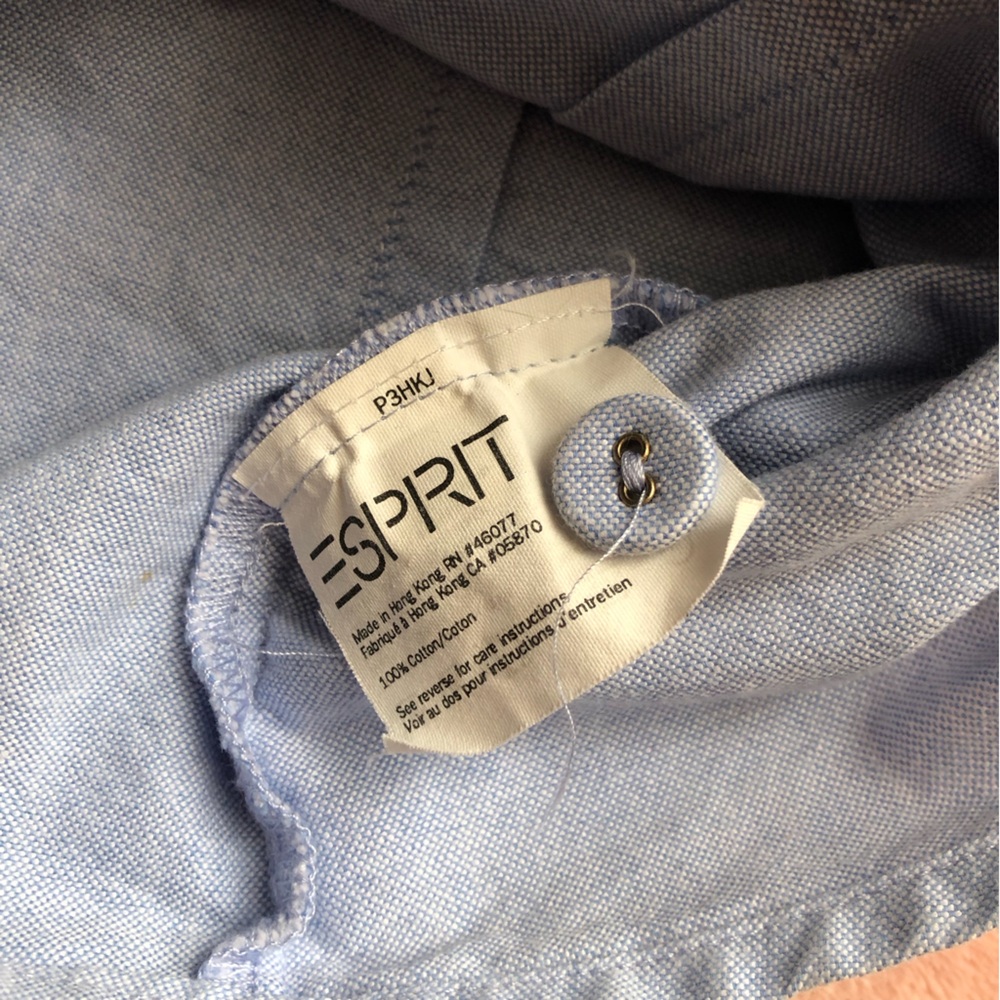 Vintage esprit sleeveless button up - Picture 7 of 7